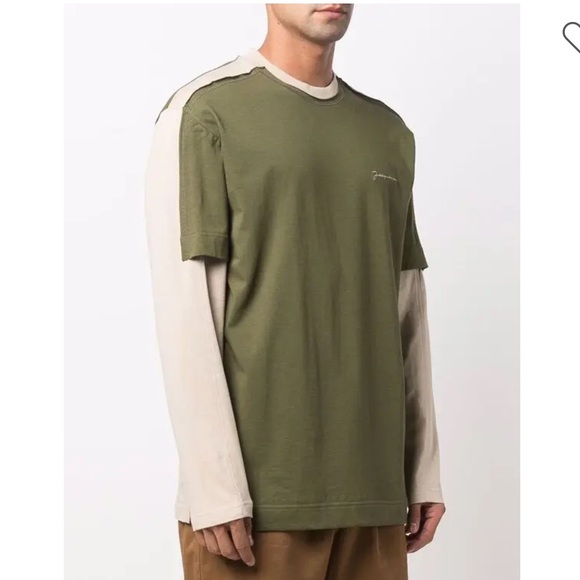 Jacquemus Yelò trompe-l'œil T-shirt, Medium - Picture 2 of 9